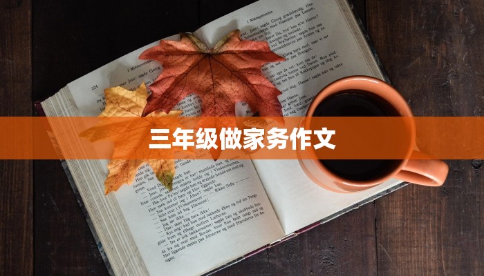 三年级做家务作文